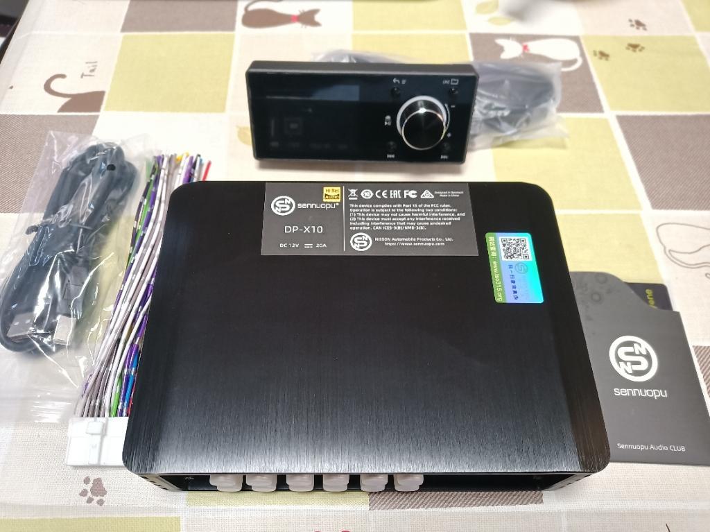Sennoupu DP-X10 DSP/amplifier in depth review + distorsion