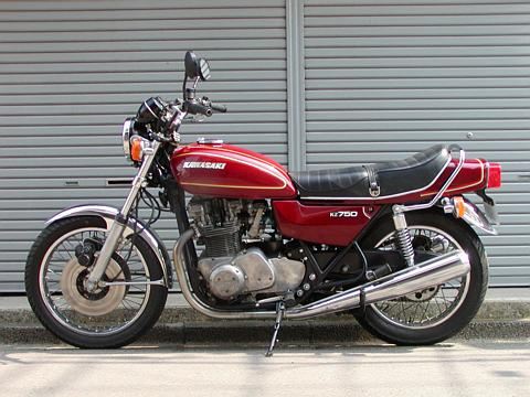 不動-改さんのZ750 Twin