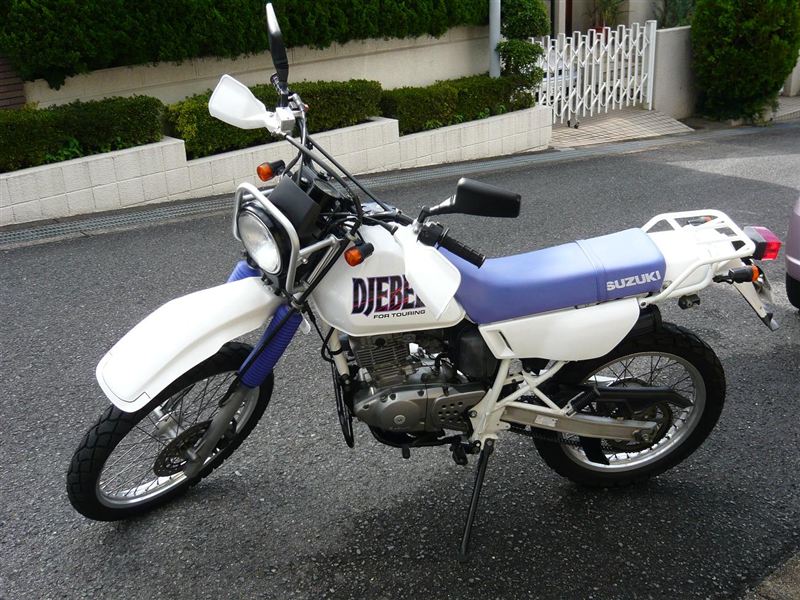 青いらいおんさんのジェベル125