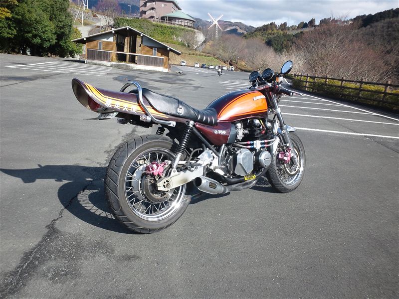 ゼファー400用ZIIテールロング 色濃く