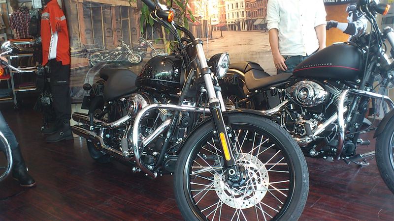 ちしょさんのソフテイル FXS ブラックライン