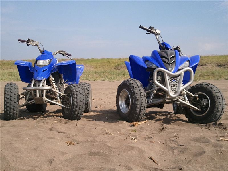 ウメトラ3兄弟さんのYFM350X ウォーリア