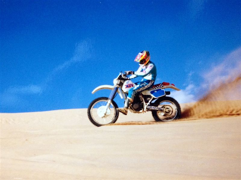 おさるのジョージさんのXR250R