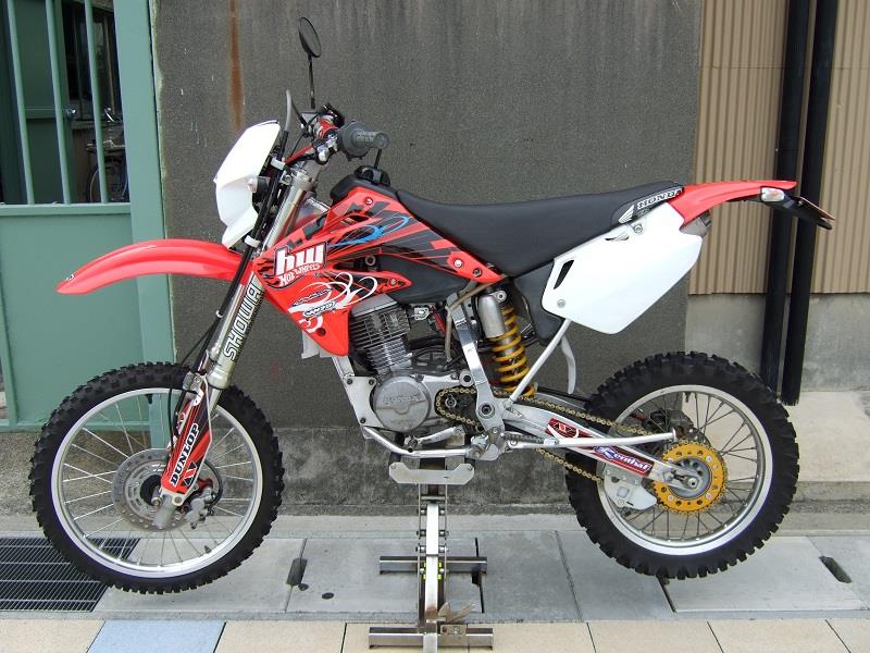 みどりかんぐぅさんのXR100R