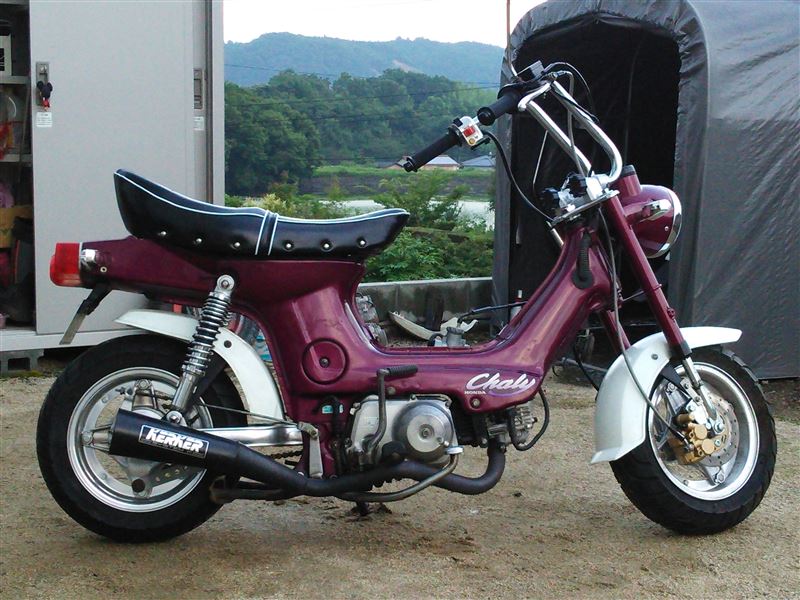 ホンダ シャリー 角目 CF50 12V 80ccボアアップ