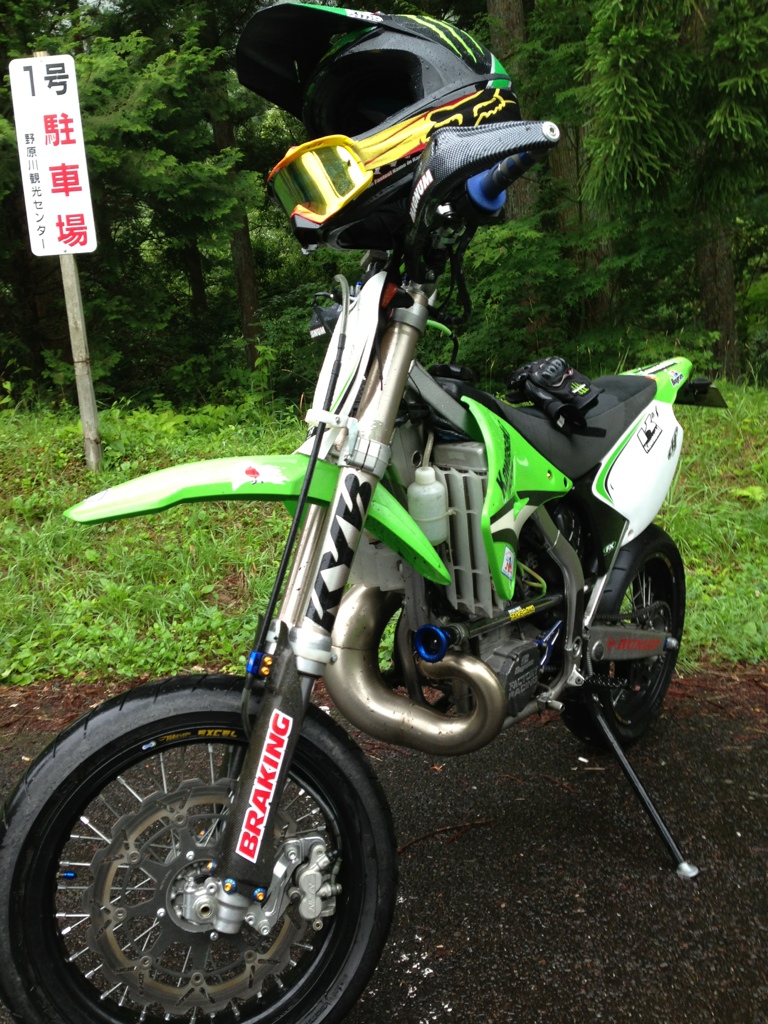 片岡和幸さんのKX250