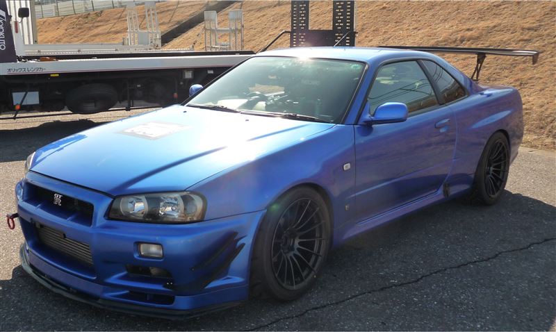 スカイラインgt r 日産 青34rの愛車 みんカラ
