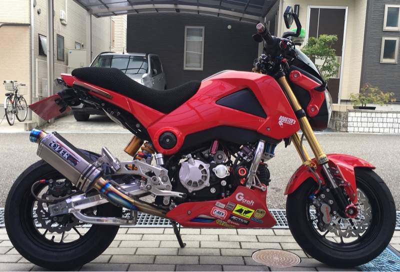 カズ35さんのグロム125