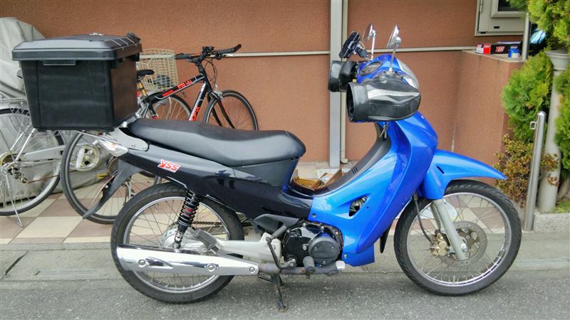 けーとZZR坂本さんのWAVE125S