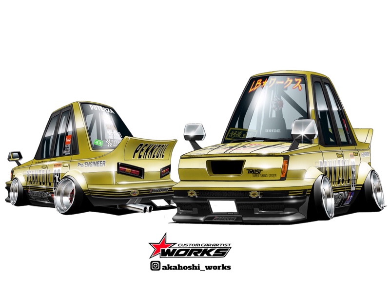 Ryo2i(りょうにぃ)さんのカリーナ
