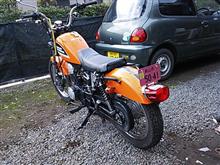 隠れ改造屋さんのSR125 リア画像