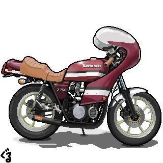 車高短ZさんのZ750FX-III