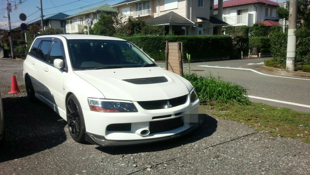 くぼたくさんのランサーエボリューションワゴン_MR