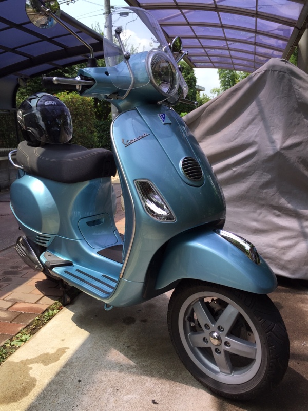 もりやさんのベスパ LX125ie