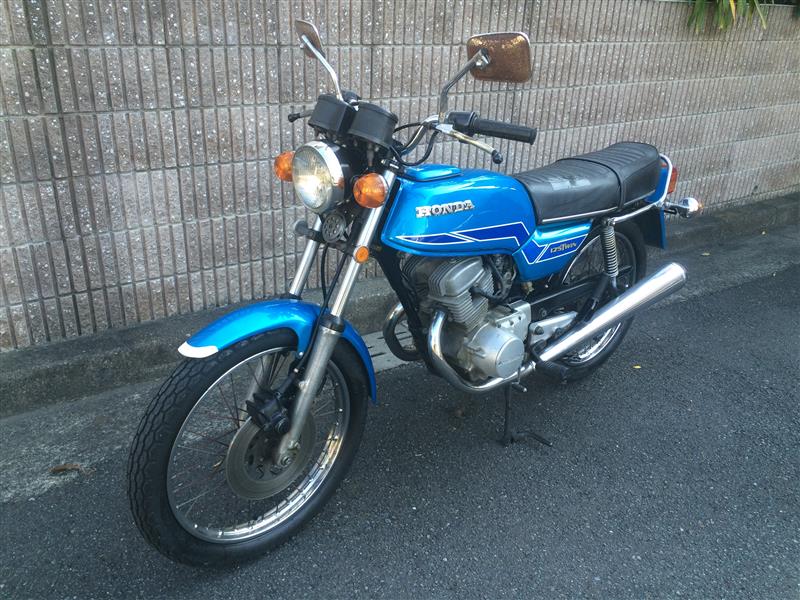 黒いTCさんのベンリイ CB125T-1