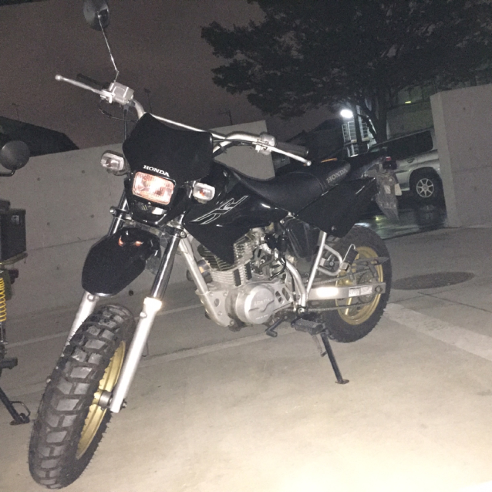 奈杏さんのXR100R