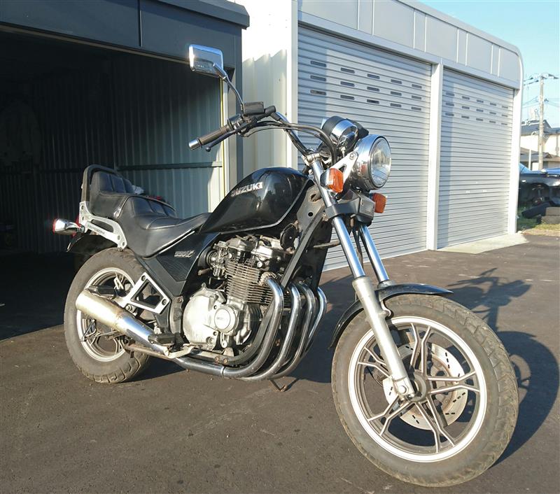 竹爺さんのGSX550L