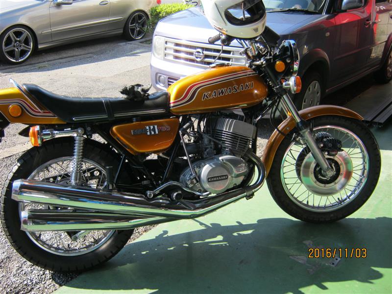 H2レーサーさんの750SS Mach III (マッハ)