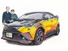 赤雲母さんのC-HR_HYBRID