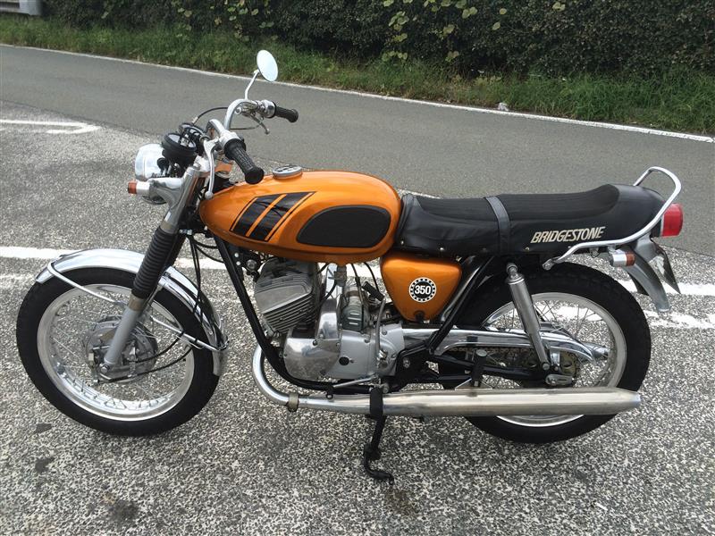cretさんのブリヂストン350GTR
