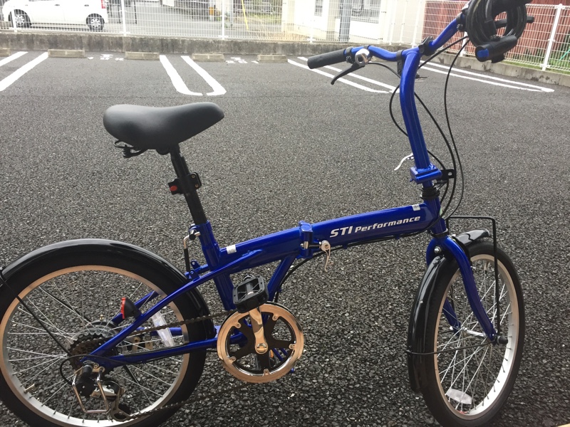 pino pinoさんの折りたたみ自転車