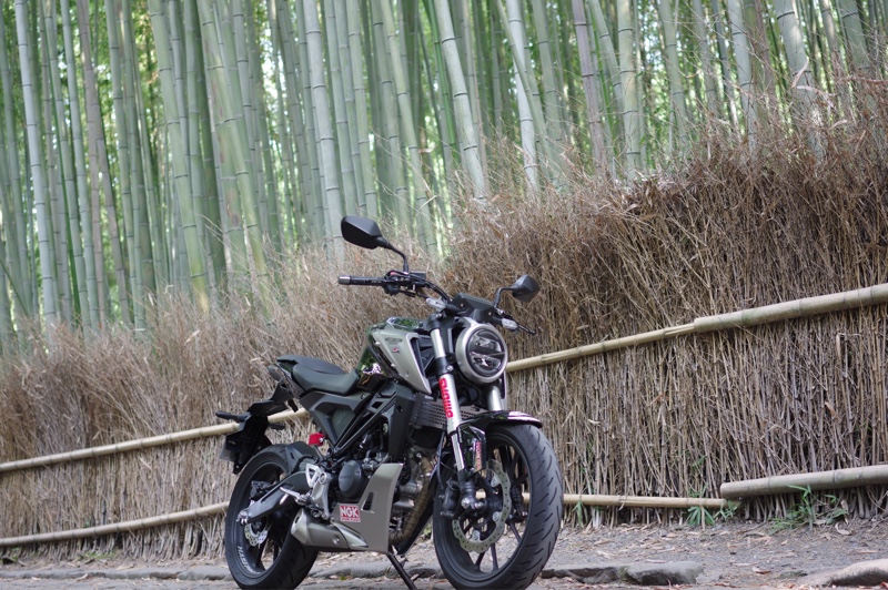 廣川久遠さんのCB125R