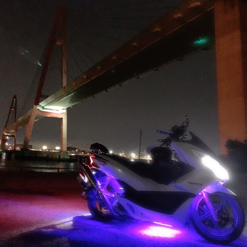 名古屋港@現在MT-07乗りさんのPCX125