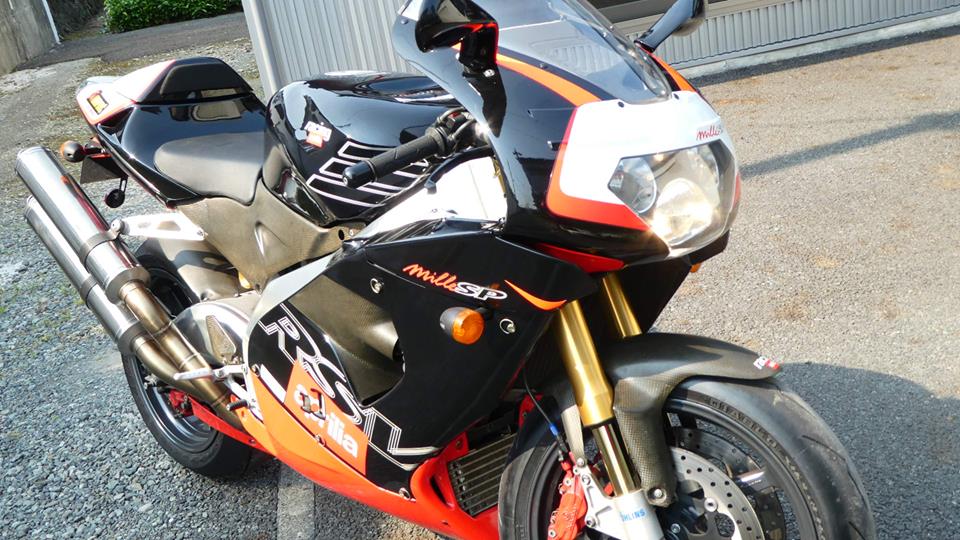 世界限定150台apriliaRSV1000Mille-SP日本登録数1台のホモロゲ