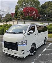 ふぅGetsさんのハイエースバン メイン画像
