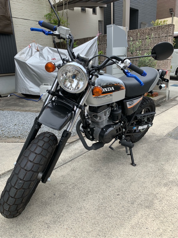 Amazon | ミニモト エイプ50/100 燃料タンク5.5Lホワイト