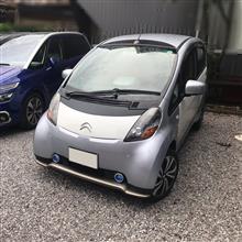 サイドスカート部分純正オプション取付（三菱 i-MiEV・HA3/4W