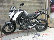 ガレージが欲しいさんのDUKE125