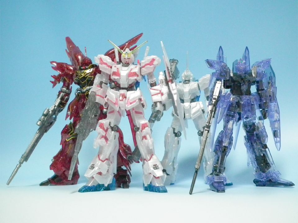 HGUC「デルタプラス インナースペースクリアVer.」を作ってみた