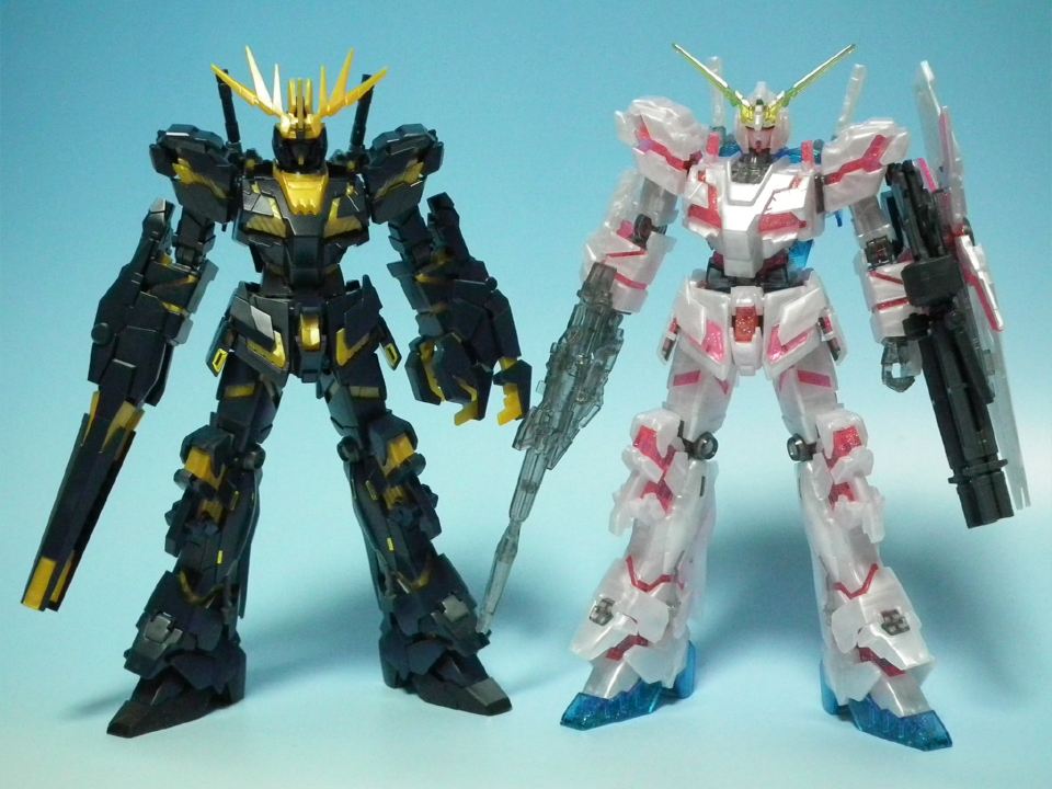 週末限定ンセール HGUC「バンシィ」を作ったよ♪｜ろあの～く。のブログ｜ろあの ロボット