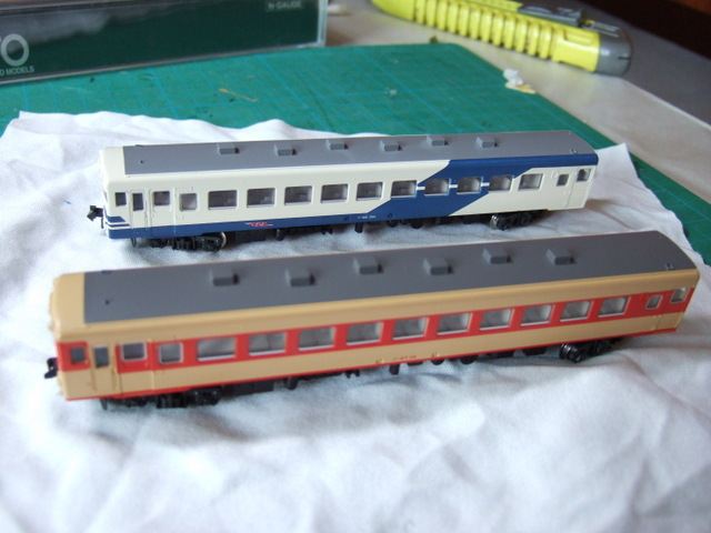 KATO キハ58系「三陸鉄道乗り入れ用」のライト点灯化｜E