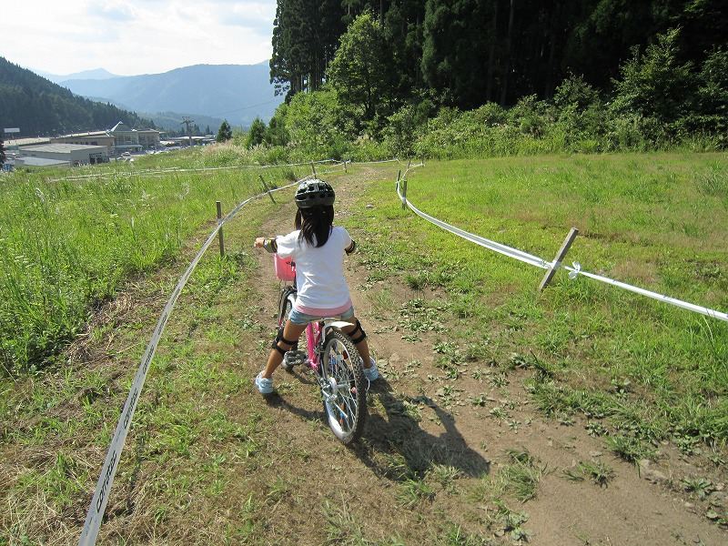 ｳｨﾝｸﾞﾋﾙｽﾞ白鳥でMTBダウンヒル