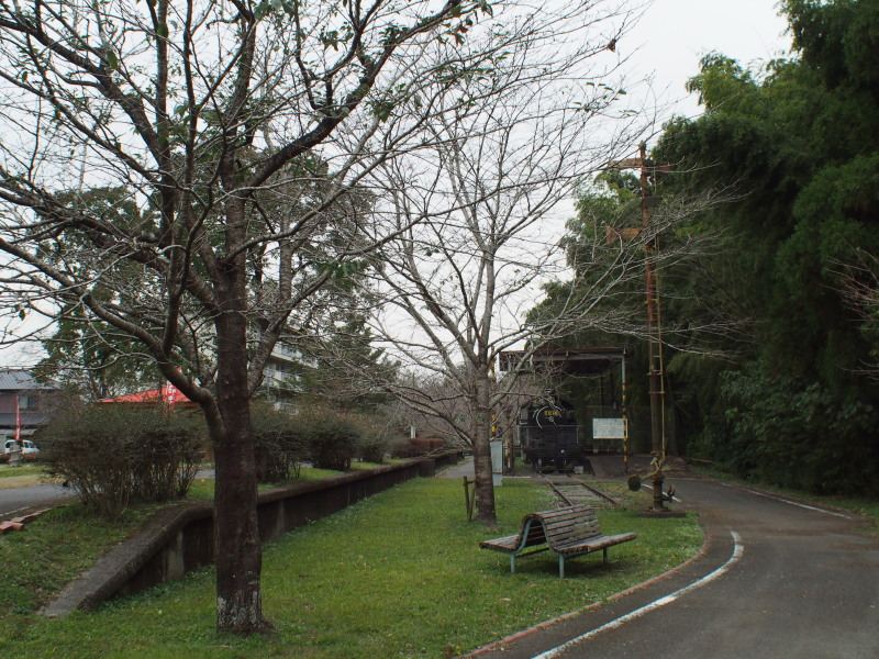 今町鉄道記念公園　末吉側ホーム端