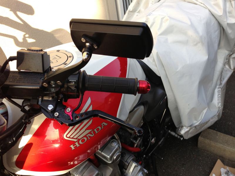 CB1300@ミラー&レバー交換」たけコプターのブログ | 趣味バンザイ ...