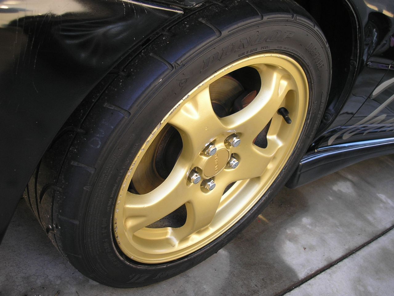 Z1☆は裏組みして前輪