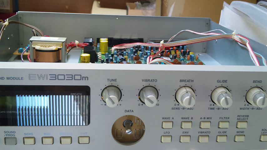 EWI3030mのDATAツマミのぐらつき｜ewiのブログ｜ewiの趣味遊ゆう