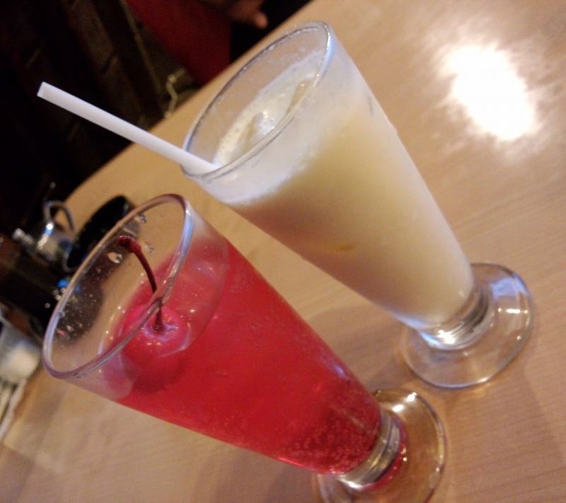 ミックスジュース&ストロベリーソータ゜