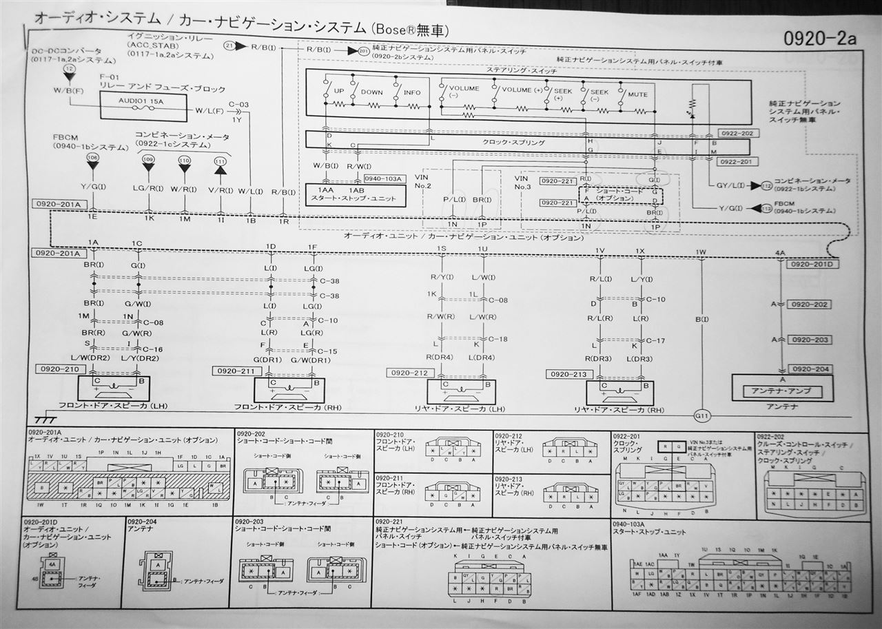 配線図（ナビパネル, 0920-2b）、追加版｜Kazu_Pのブログ｜感性