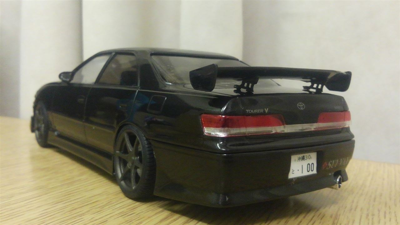 プラモ製作記 1 24 Vertex Jzx100 マーク 完成 Silver47 Na8cのブログ ロードスター維持り みんカラ