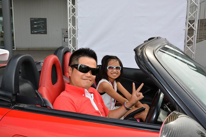愛車撮影コーナー