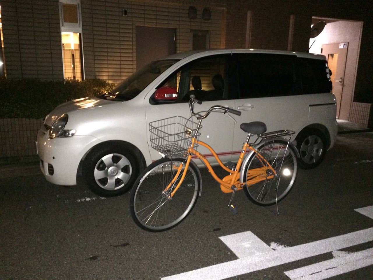新型 シエンタ 自転車 27 インチ