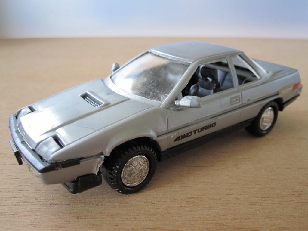 DNA 1/18 スバル Subaru XT かわいかっ 4WD Turbo ホワイト