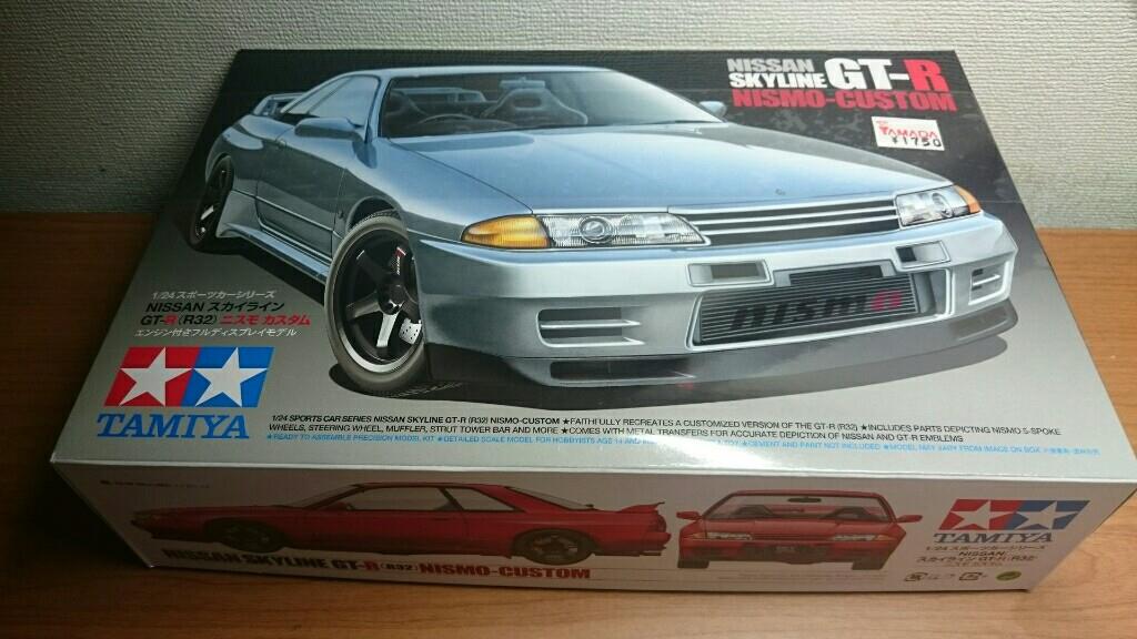 タミヤ Nissanスカイラインgt R R32ニスモカスタムのキットレビュー s6のブログ s6のページ みんカラ