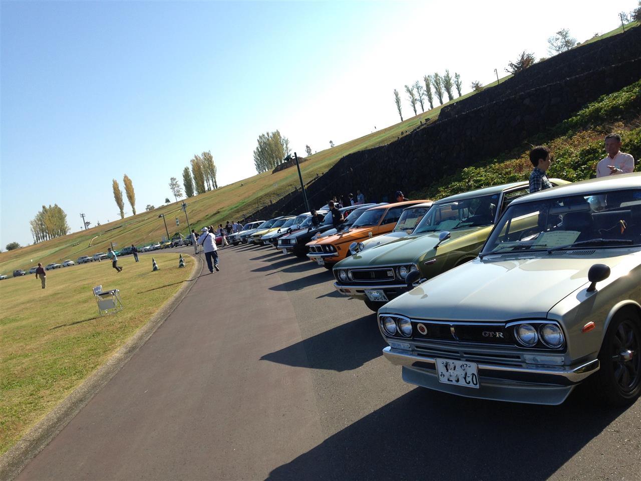 越後丘陵公園の旧車イベント Blue Black1007のブログ Blue Black1007のページ みんカラ