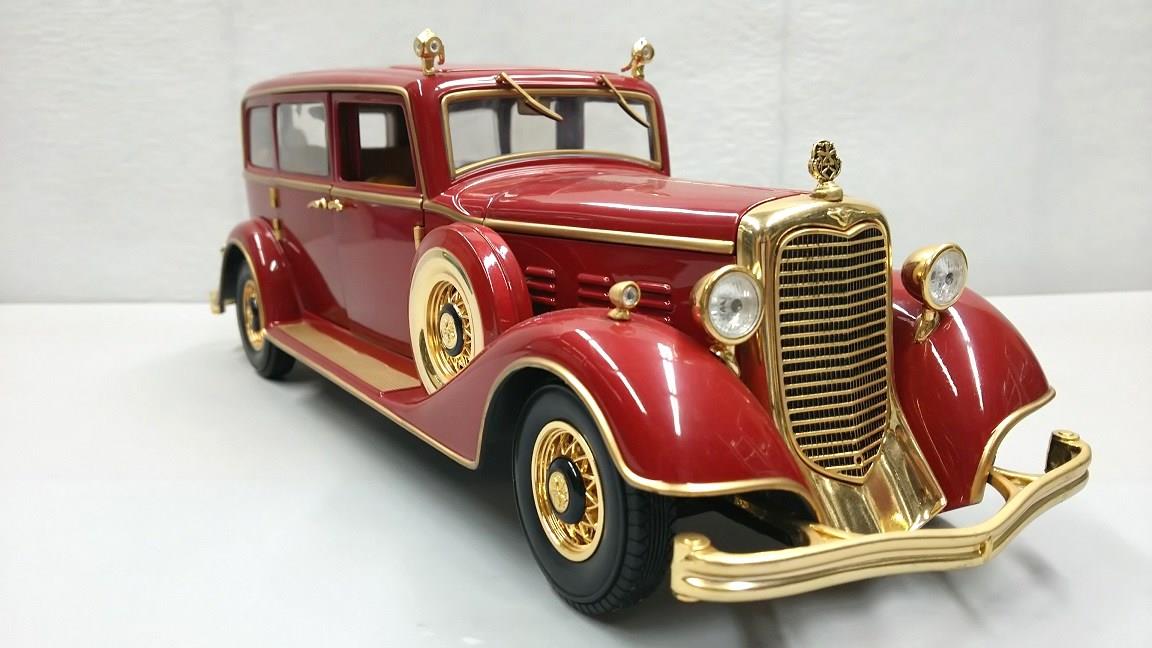 安価 ワタナベ 1930～40年代のキャデラック・リムジンのミニカーです ミニカー