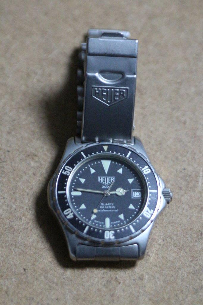腕時計 HEUER 2000 ホイヤー｜Disco-4@東京のブログ｜Towing